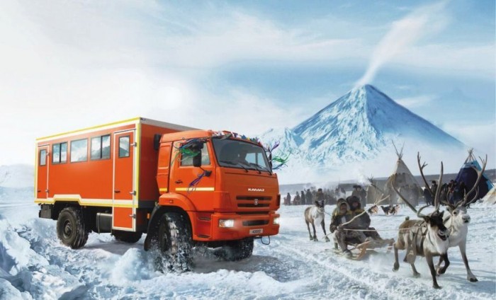 Kamaz a rénszarvasok között 2 Kamaz a rénszarvasok között 2