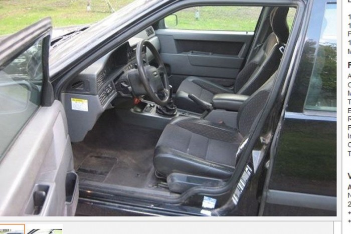 110 ezer kilométer alatt nem szakad ki az ülés így a 850-es Volvókban