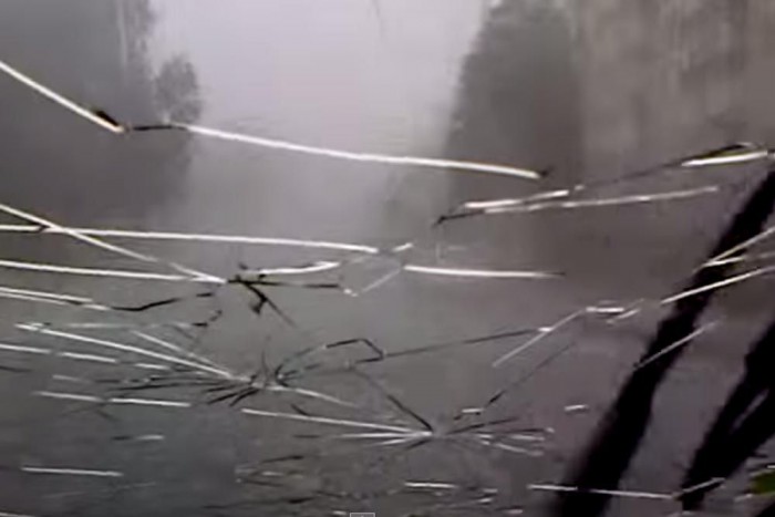 Pokoli jégeső mutatja meg a természet erejét