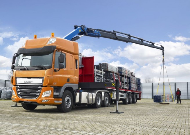 Kormányzott hátsó tengely a DAF-tól