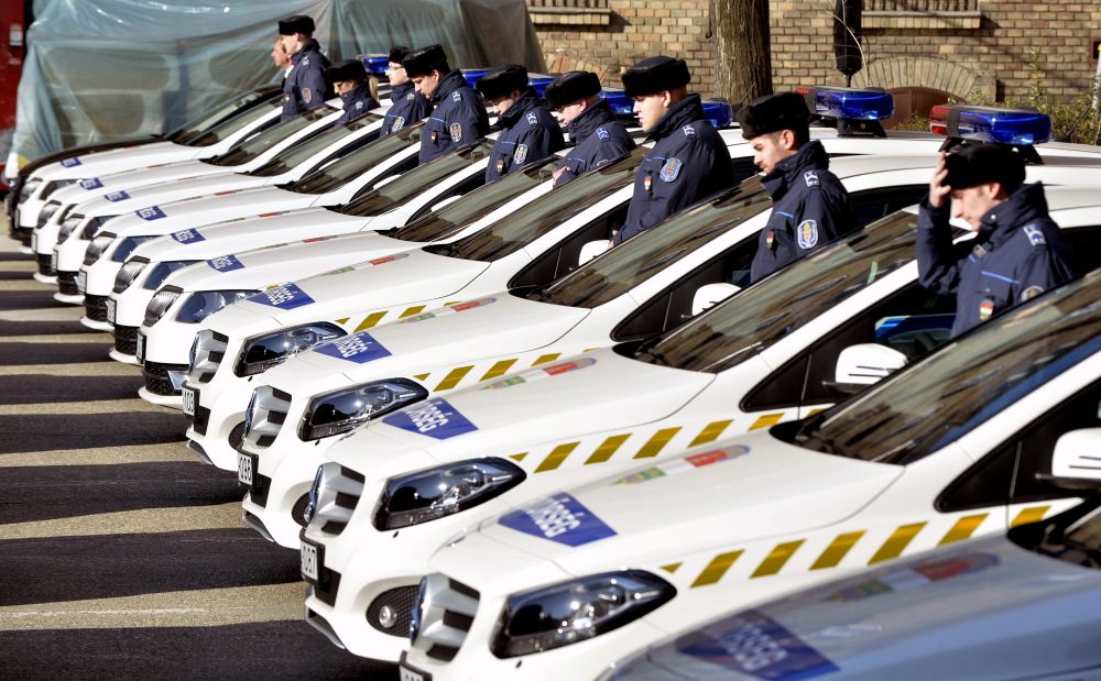 A nap képe – 204 új autót kaptak a budapesti rendőrök 5