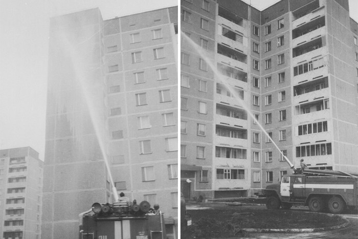 Így próbálták lemosni a radioaktív szennyeződést Csernobilban 6