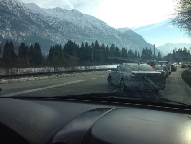 Olvasónk buktatta le az új BMW-t 7 | Vezess Olvasónk buktatta le az új BMW-t 7