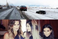 Autóbalesetet szenvedett Kim Kardashian 8