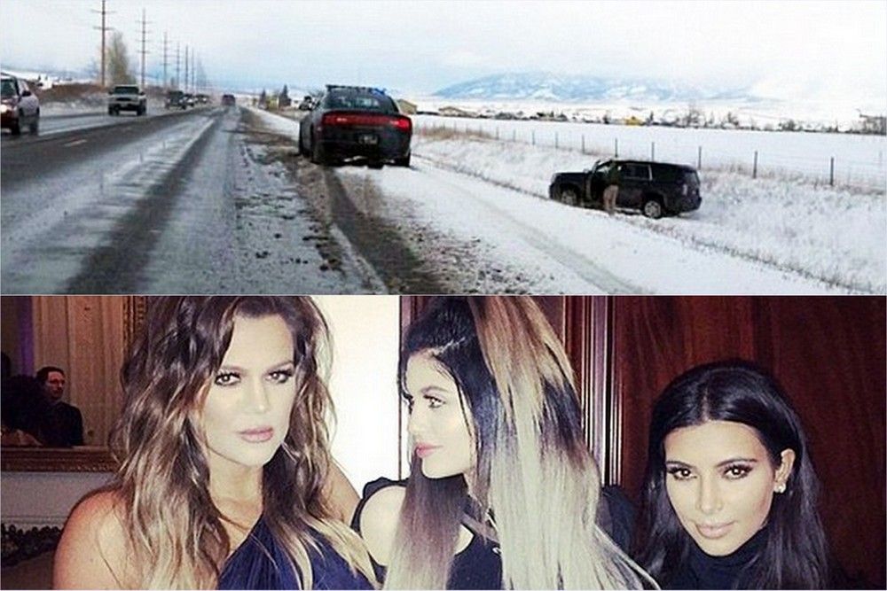 Autóbalesetet szenvedett Kim Kardashian 5