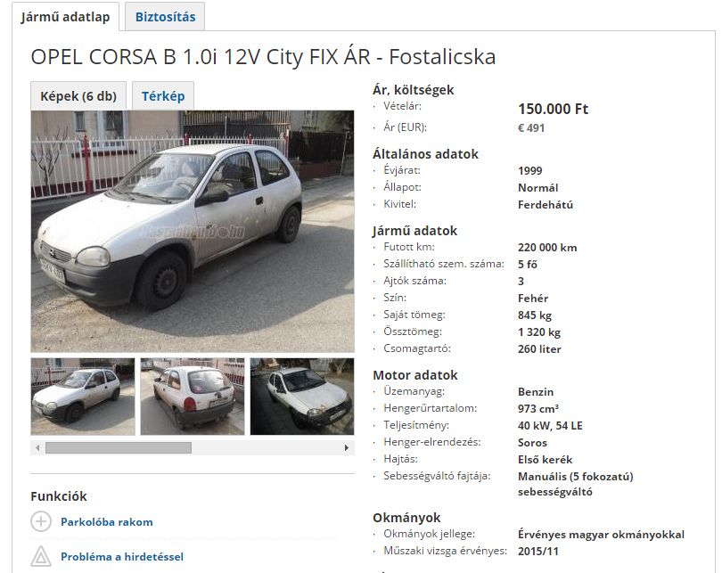 Opel bőrben tért vissza az eladó “Fostalicska” 6