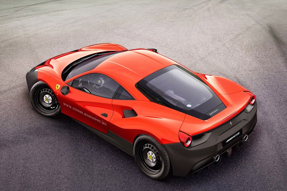 A jórárasított Ferrari 4