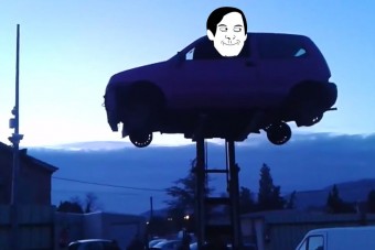 Targoncás kaszkadőr mutatvány - Soha ne próbáld ki otthon!