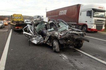 Halálos baleset történt az M2-es autóúton