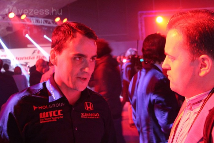 Michelisz és az új Honda Civic Type R 10