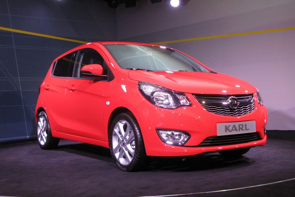 Három kisautója lesz az Opelnek: a Karl, az Adam a Corsa