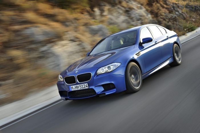 8. 2012 BMW M5 - 7m 55s