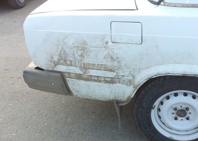 A koszos Lada, amire egy egész falut festettek 5 | Vezess A koszos Lada, amire egy egész falut festettek 5