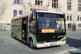 Magyar elektromos buszt tesztelhetünk