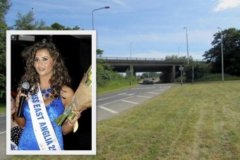 180-nal ütközött betonfalnak a szépségkirálynő