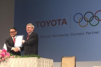 A Toyota támogatja az olimpiai játékokat