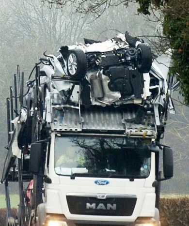 A nap képe: öt verdát gyalult le az autószállító 6
