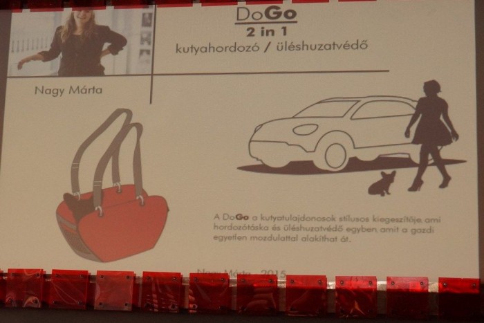 Megérkezett Magyarországra a terepjáró Fiat 500 3 Kutyahordozó táska, a Fiat 500X-hez igazítva - az ötletből egy prototípus biztosan elkészül, hogy világpiaci árucikk is lesz-e belőle, még nem tudni