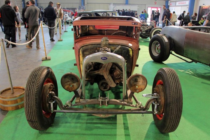 Az AMTS idén végképp túlmutat a tuningon 31 1931-es Ford Model A kupé, még építés alatt, de ígéretes darab.