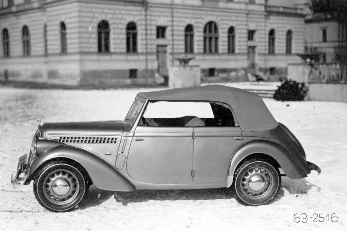 Škoda Rapid OHV roadster