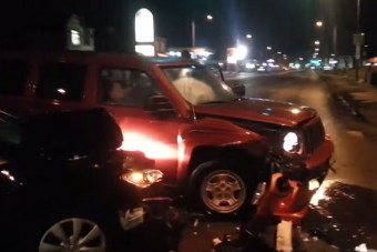 Az első kanyarig jutott a részeg autós