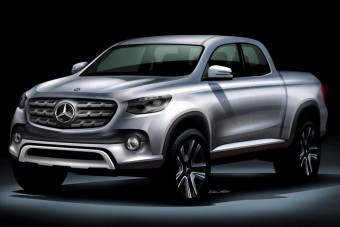 Jön a Mercedes pick-up!