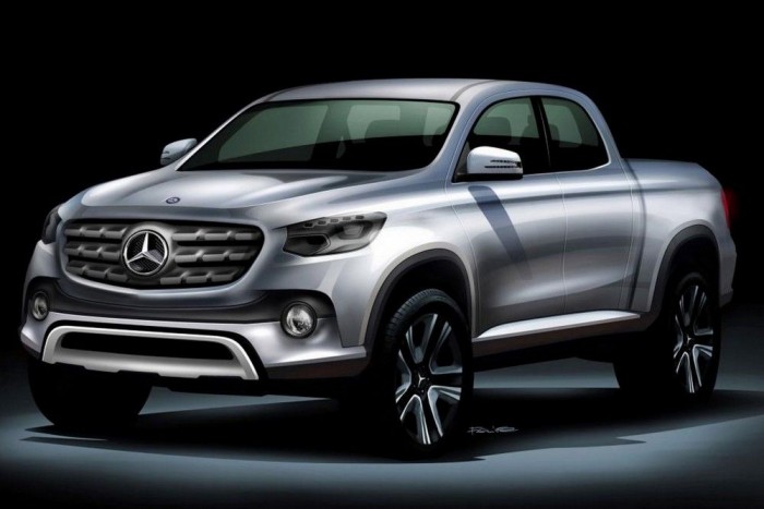 Jön a Mercedes pick-up!