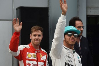 F1: Vettel majdnem elkapta Hamiltont