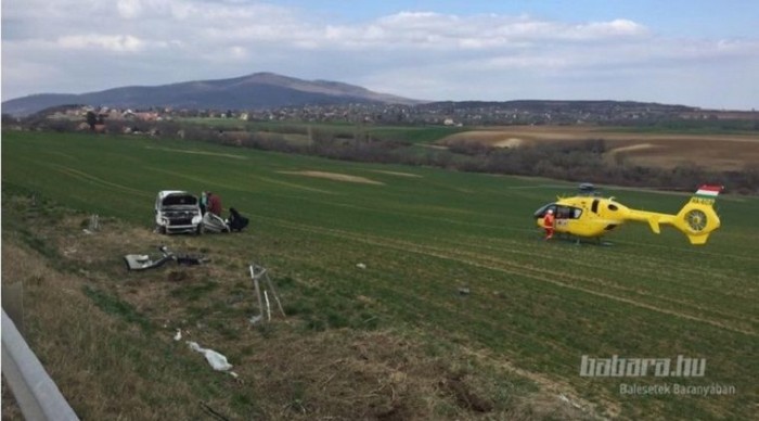 Suzukit borított fel a viharos szél Baranyában 3