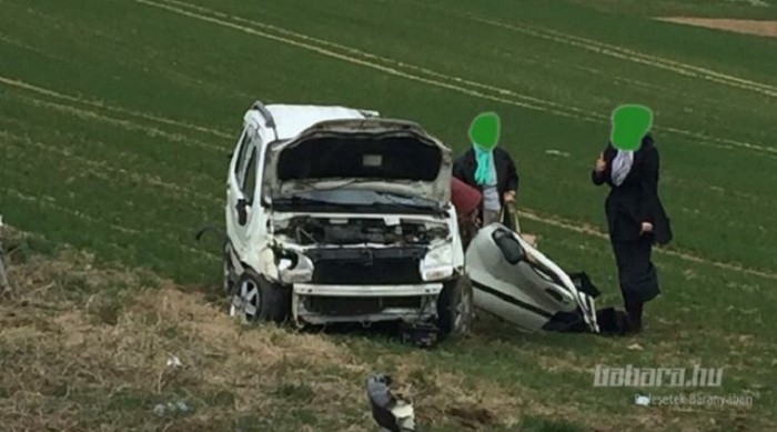 Suzukit borított fel a viharos szél Baranyában 4