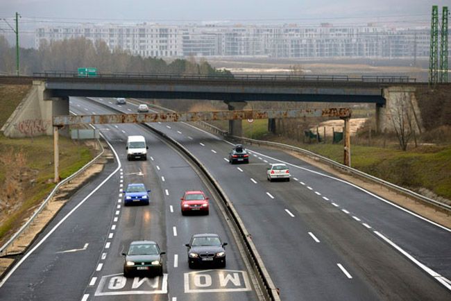 Több hónapra lezárják az M0-s egyik felhajtóját