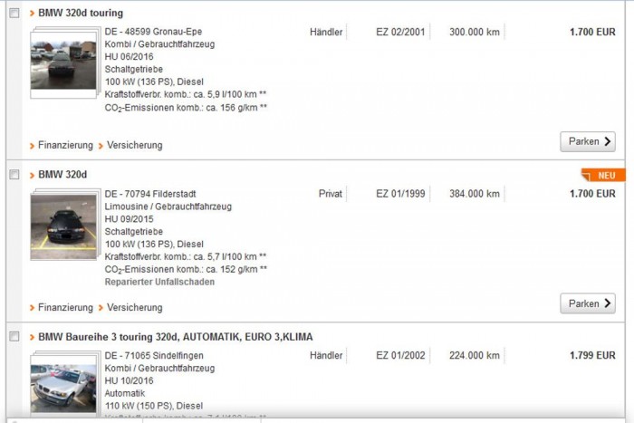 Használt autó: német BMW vagy hazai Octavia? 7 | Vezess Képen sok autó jobbnak tűnik, mint élőben. Az ajtók alja sokszor rohad az E46-os BMW-ken