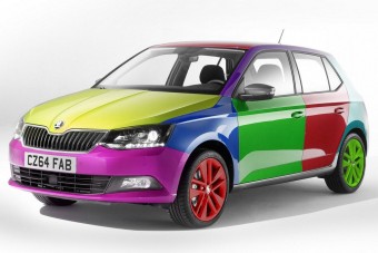 Színváltó autó, gombnyomásra