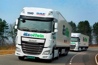 Automatizált kamion Hollandiából