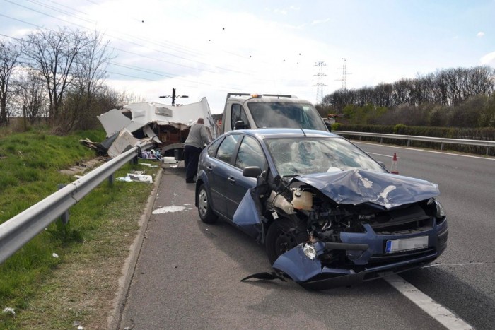 Óriási dugó az M7-esen 2 Óriási dugó az M7-esen 2