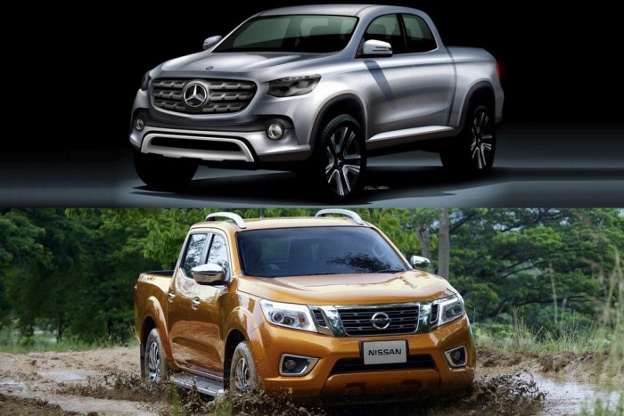 A Nissan építi majd a Mercedes pick-upját