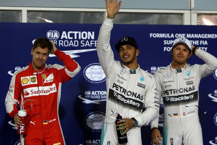 F1: Hamiltoné a pole, Vettel mögötte 6
