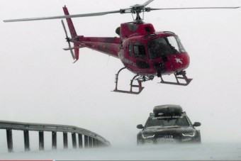 1000 lőerős Audi, amivel havat is lehet tolni