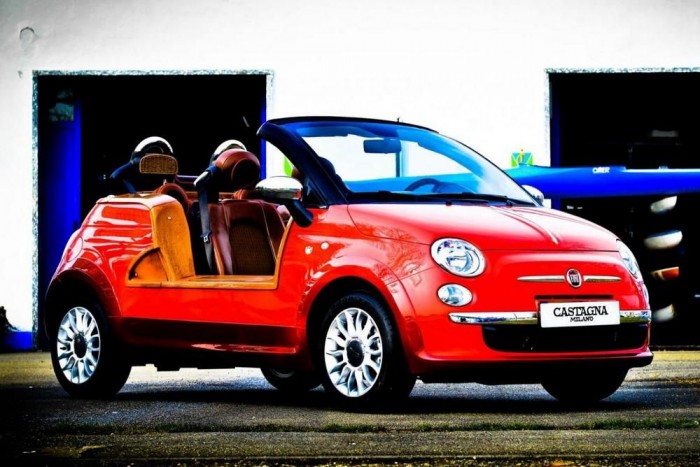 Valódi kabriót építettek a Fiat 500-asból, sőt… 7
