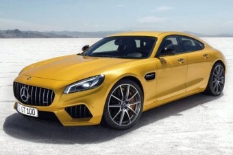 Négyajtós sportkupéval erősítene a Mercedes