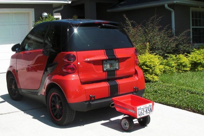 Extrém példa vontatásra