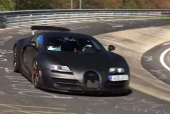 A Nürburgringen tesztelt a Bugatti Veyron utódja