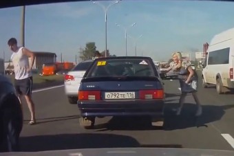 Olyan balhé lett a sávváltásból, amilyet csak az oroszok tudnak