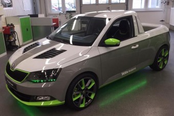 Visszatért a Škoda pick-up!