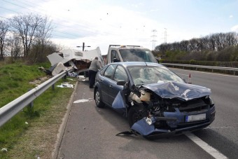 Óriási baleset az M7-esen