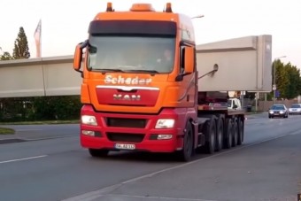 Egy ilyen rakomány igazi kihívás a szállítás mesterinek