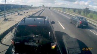 Ezért ne szórakozz egy 40 tonnás kamionnal