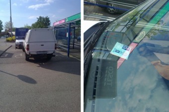 Saját sorstársait szívatta meg a Tesco-parkolóban