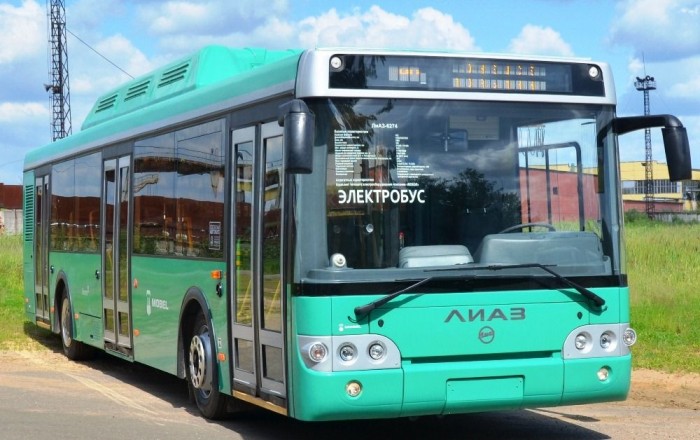 Elektromos busz Oroszországból
