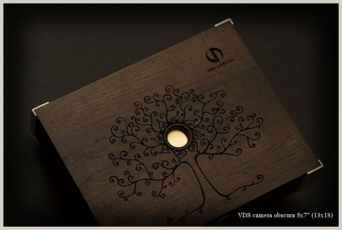 Míves, nemesfából készült lyukkamera